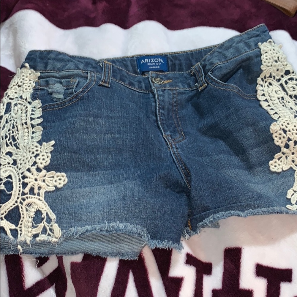 jean shorts